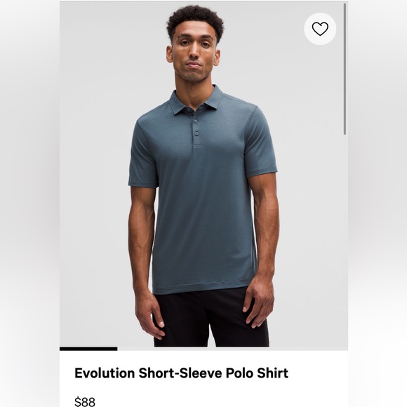 Lululemon Evolution Short-Sleeve Poll Shirt - Picture 3 of 3